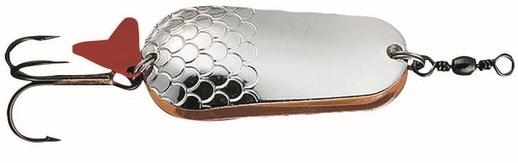 Levně Dam třpytka effzett twin spoon silver copper - 3,2 cm 6 g