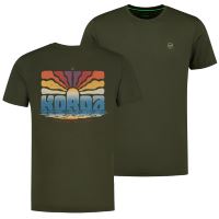 Korda Tričko Dawn Vibes Tee Dark Olive - M