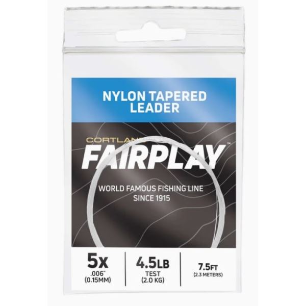 Cortland Návazec Ujímaný Fairplay Leader Clear 9ft