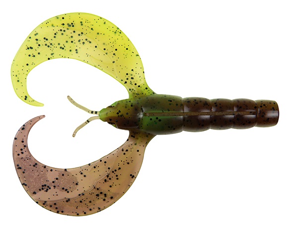 Levně Fox rage gumová nástraha mini craw uv green pumpkin - 10 cm