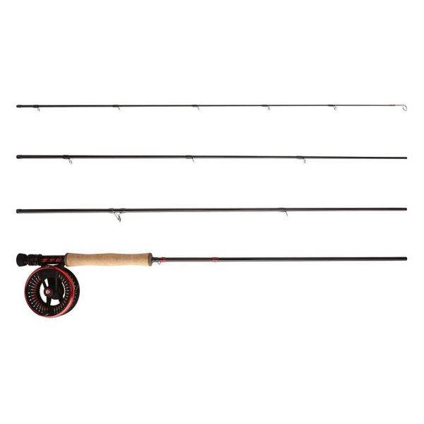 Greys Muškařský Set Tail Fly Combo Prut 10 ft Naviják 7/8 Šňůra WF7F
