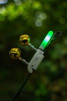Zebco Světlo Na Špičku Prutu s Dvojitou Rolničkou Trophy Battery Bell Light Green 1,5-4 mm (3)