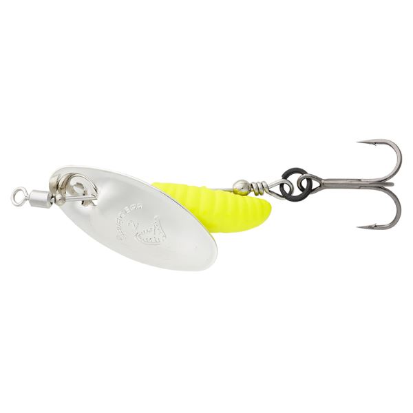 Savage Gear Třpytka Grub Spinners Silver Yellow