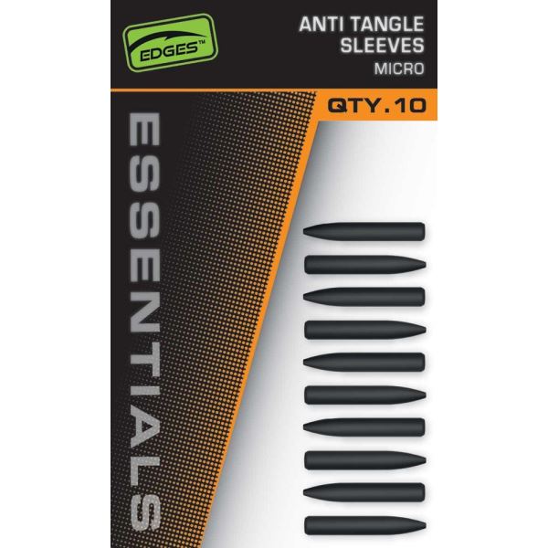 Fox Převleky Edges Essentials Tungsten Anti Tangle Sleeve 10 ks