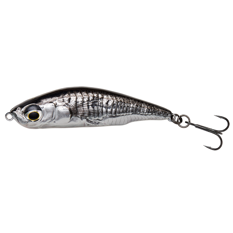 Levně Savage gear wobler 3d sticklebait pencil sinking black silver - 5,5 cm 7 g