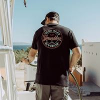 Grundéns Tričko Dark Seas X Grundens Instinctive SS T-Shirt Black (2)