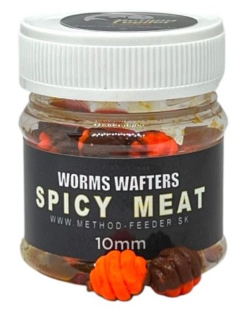 Levně Method feeder fans worms wafter 10 mm 50 ml - n-butyric acid