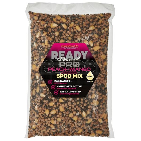 Starbaits Směs Spod Mix Ready Seeds Pro Peach Mango