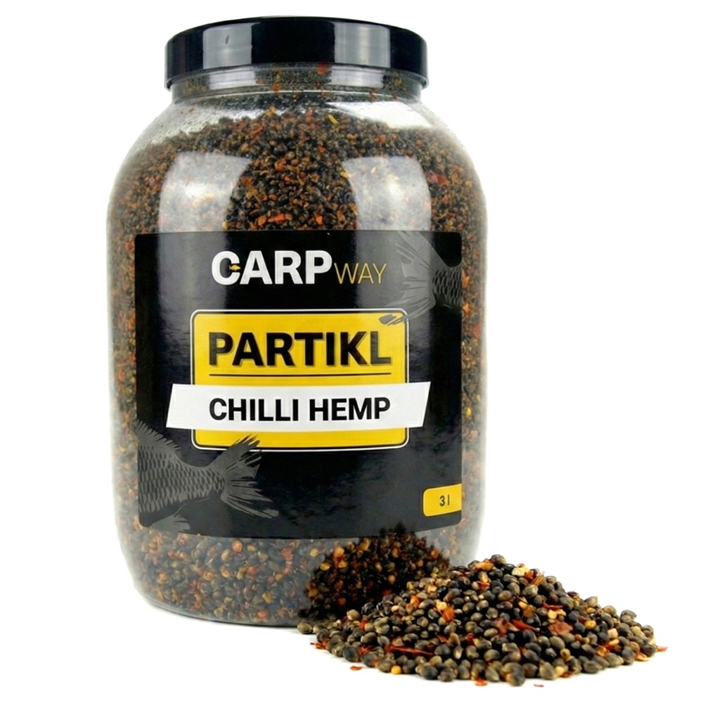 Carpway partikl konopné semínko chili hemp 3 l