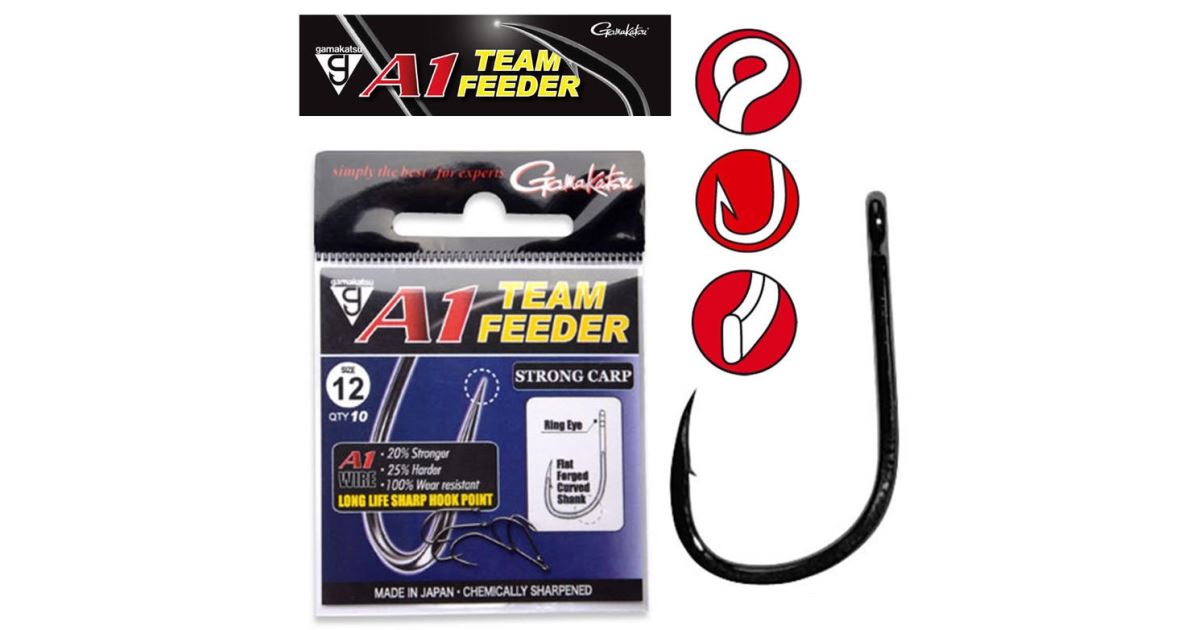 Gamakatsu Hooks A1 Team Feeder Carp Feeder - Carp hooks