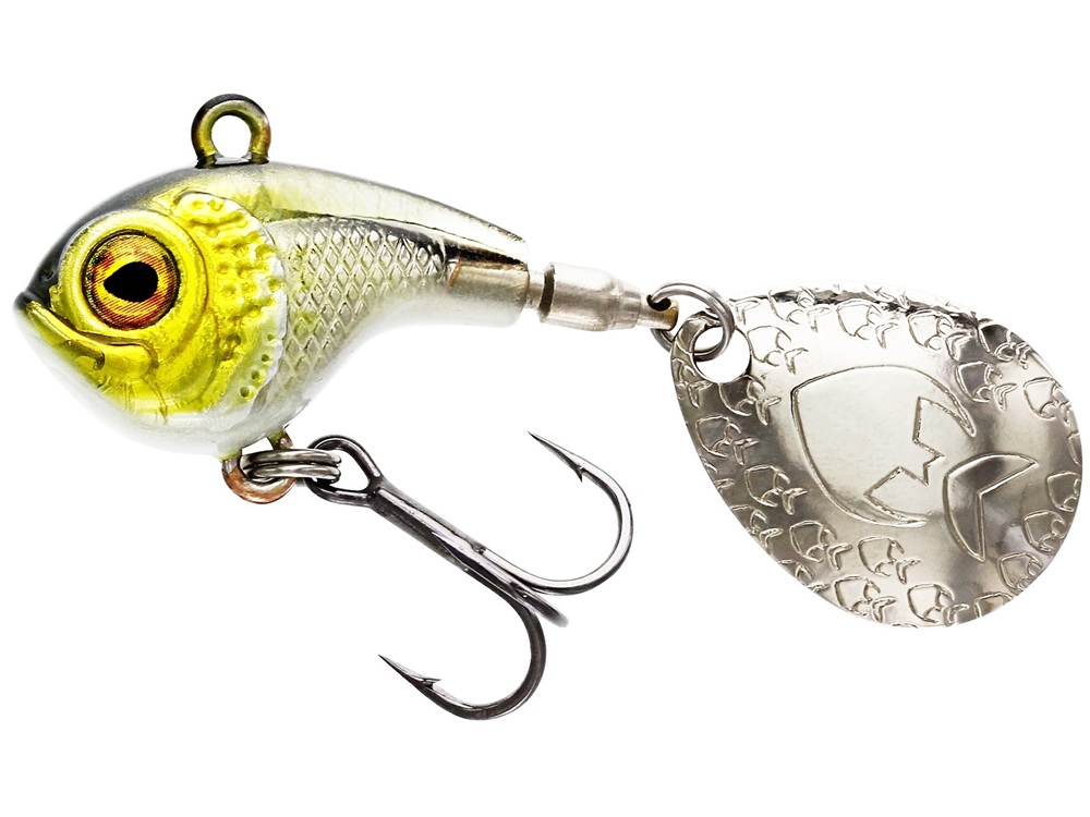 Levně Westin nástraha dropbite spin tail jig headlight - 3,7 cm 22 g