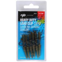 Giants Fishing Závěs Na Zátěžku Heavy Duty Lead Clip With Pin Camo 6 ks (2)