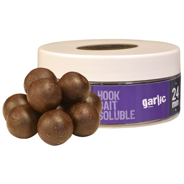 The One Rozpustné Boilies Hook Bait Soluble Purple Garlic 150 g
