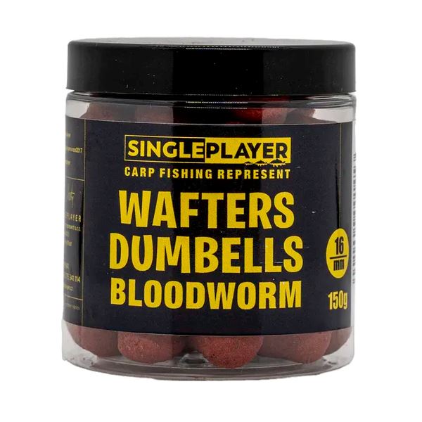 Singleplayer Wafters Dumbells Bloodworm 150 g 16 mm