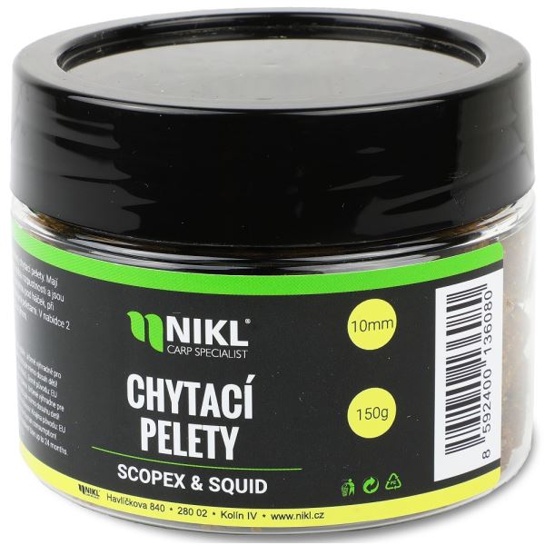 Nikl chytací pelety Scopex & Squid 150 g