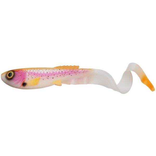 Abu Garcia Gumová Nástraha Beast Curltail Albino Trout 21 cm 89 g 4 ks