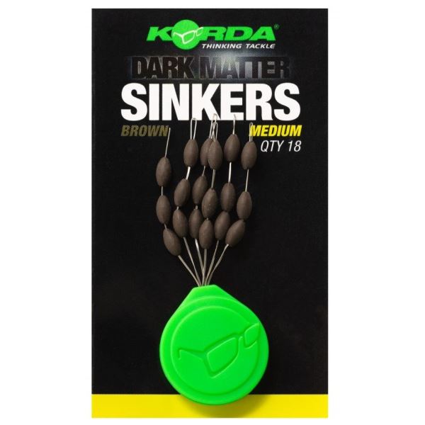 Korda Stoppery Tungstenové Sinkers Gravel Brown