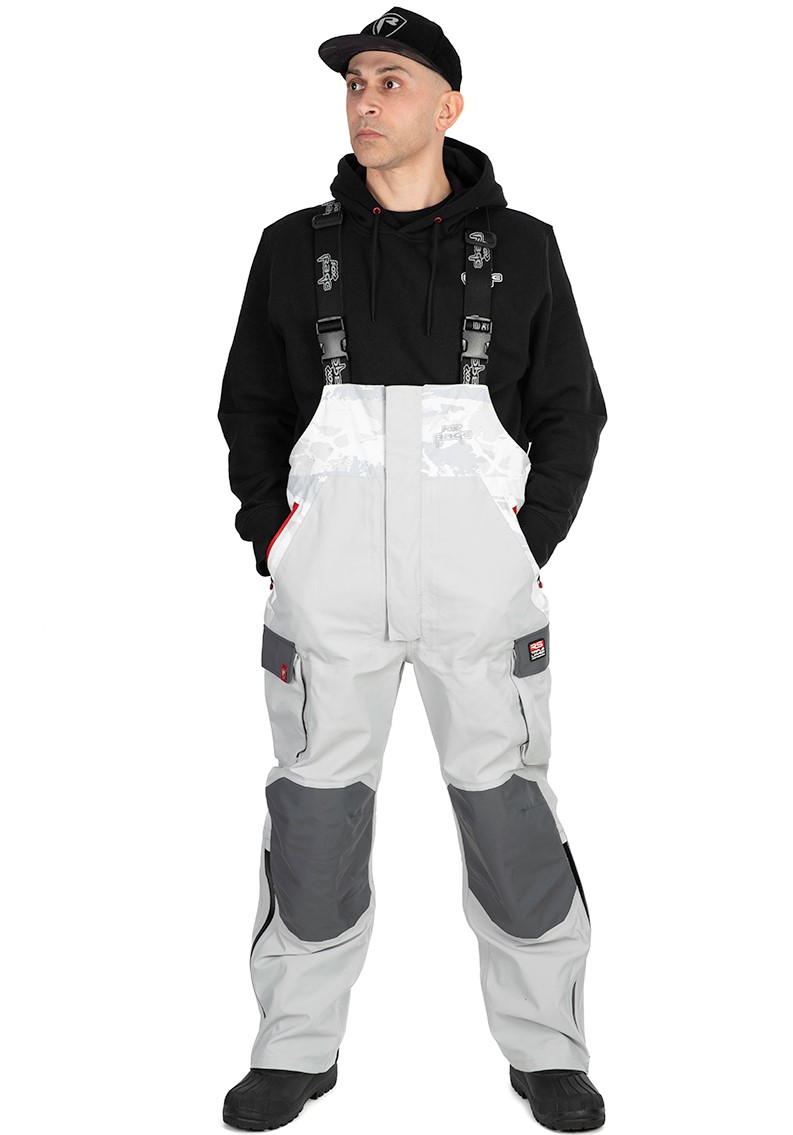 Fox rage kalhoty light camo rs triple layer salopettes - xl