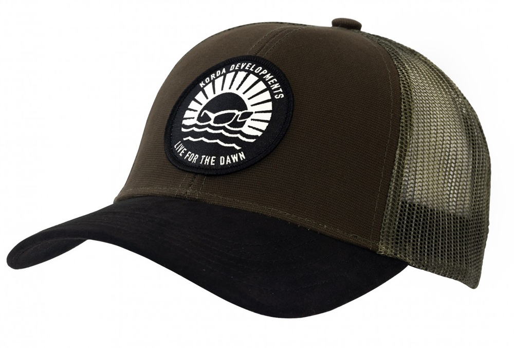 Korda kšiltovka dawn trucker cap black