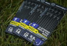 Matrix Návazec MXC-4 X-Strong Boilie Pin Rigs Barbless 10 cm (10)