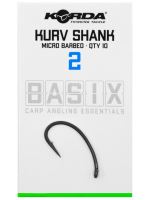 Korda Háčky Basix Kurv Shank Micro Barbed - 2
