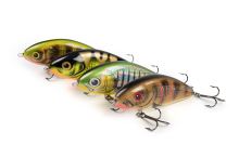 Salmo Wobler Fatso 14 Sinking Limited Edition Mat Tiger 14 cm (1)