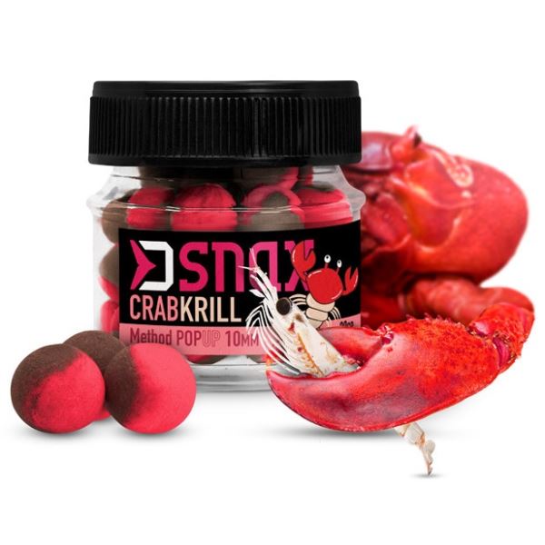 Delphin Pop Up Nástraha D Snax Pop Krab Krill 20 g