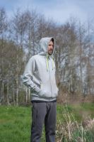 Matrix Mikina Black Edition Full Zip Hoody Marl Grey Lime (10)