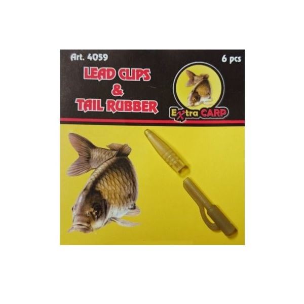 Extra Carp Lead Clips & Tail Rubber