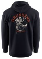 Grundéns Mikina Displacement DWR Hoodie Dead Reckoning Black - XXL