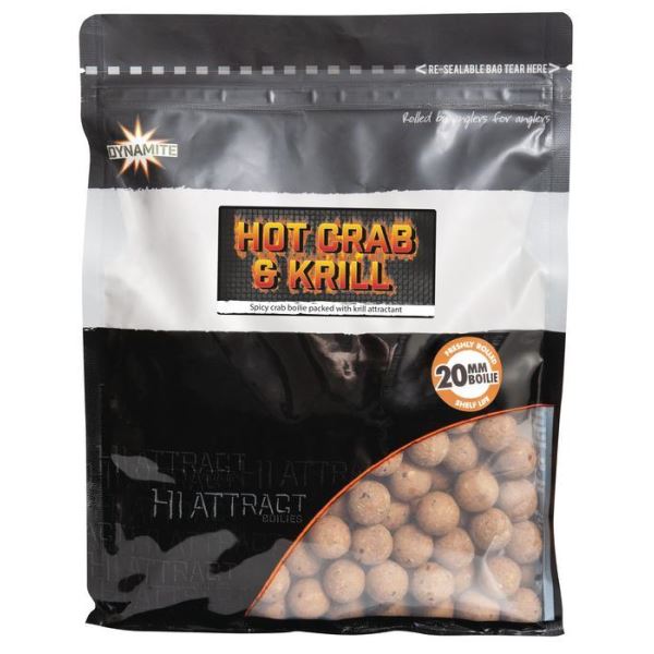 Dynamite Baits Boilies Big Fish Hot Crab Krill