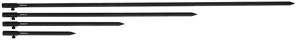 Starbaits vidlička black spot dlx bankstick - 120-210 cm