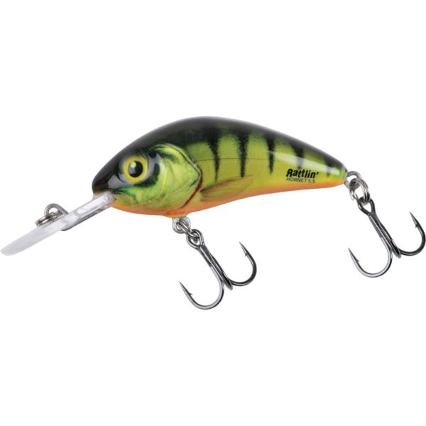 Salmo Wobler Rattlin Hornet Floating Hot Perch