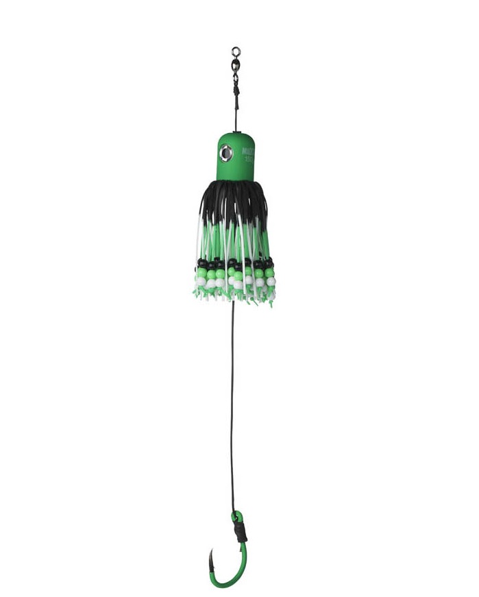 Levně Madcat gumová nástraha a-static adjustable clonk teaser green-150 g