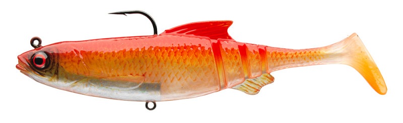 Levně Daiwa gumová nástraha prorex lazy roach gold fish rd - 12 cm 29 g