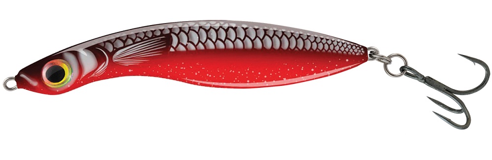 Levně Salmo wobler wave sinking black red fish-délka 9 cm 14 g