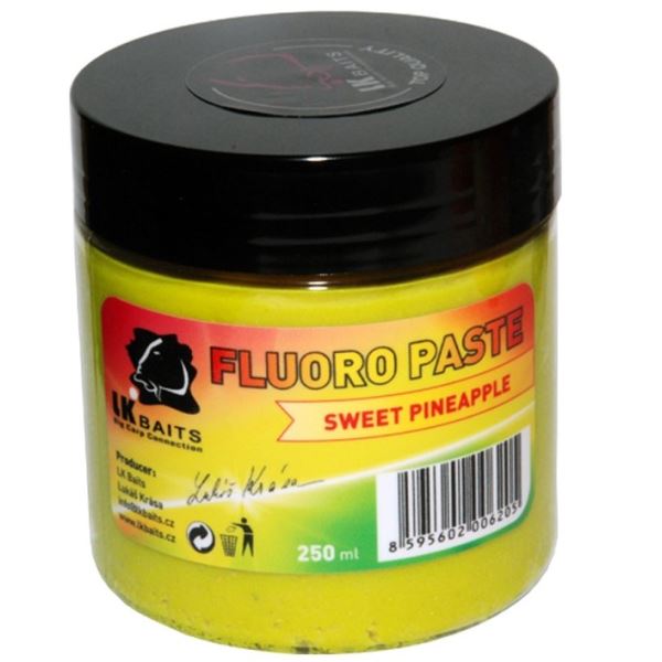 LK Baits Boilie Paste Fluoro Sweet Pineapple 250 ml