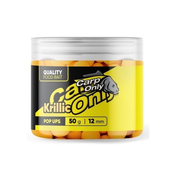 Carp Only Plovoucí Boilies Hi-Visual Pop Up Krillic Krill & Česnek 50 g