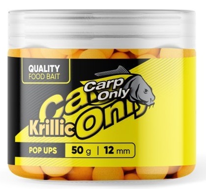 Levně Carp only plovoucí boilies hi-visual pop up krillic krill & česnek 50 g - 16 mm