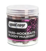 Squat Carp Tvrzené Boilies Hard Hookbaits Bloody Mulberry 170 g (1)