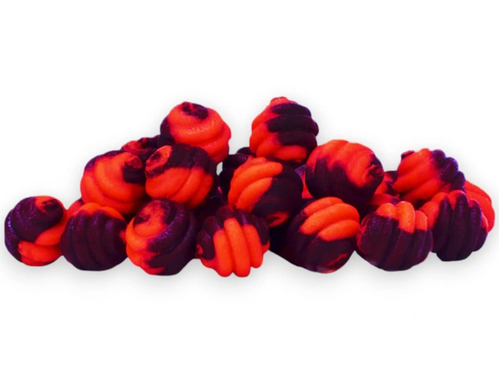 Sportcarp neutrálně vyvážené nástrahy duo worms 11 mm 25 g - orange chocolate