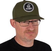 Black Cat Kšiltovka Green Flat Peak Cap (5)