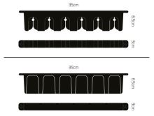 Delphin Držák Prutů Wallhold (3)