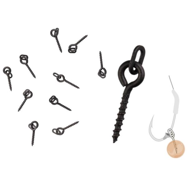 Zfish Vrtáček S Kroužkem Bait Screw & Oval Ring 10 ks