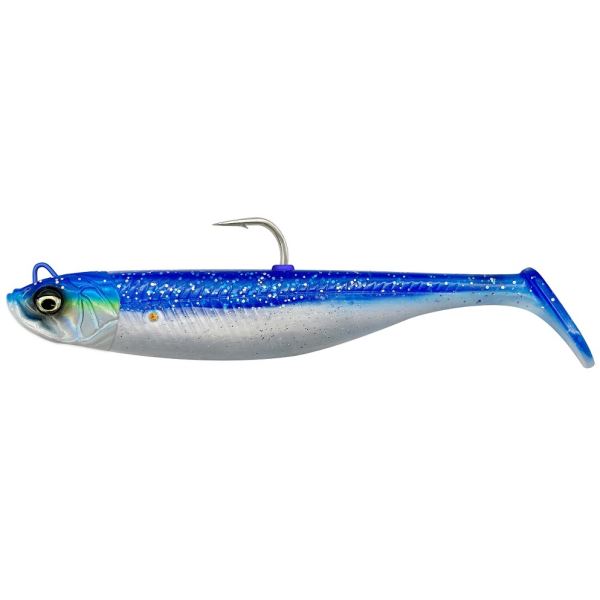 Savage Gear Gumová Nástraha Minnow Sinking Blue Pearl Silver