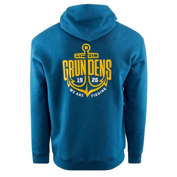 Grundéns Mikina Displacement DWR Hoodie Anchor Navy Heater