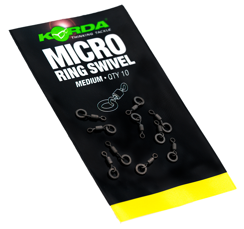 Korda obratlík s koružkem micro rig swivel medium