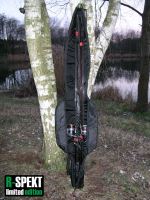 R-SPEKT Double 11´ polstrované černé pouzdro na 2 pruty (8)