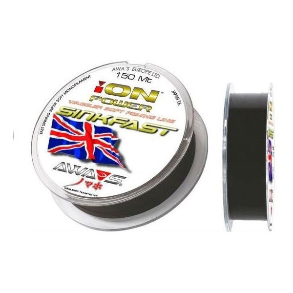 Awa-Shima Vlasec ION Power Match Sinkfast 150 m - Průměr 0,12 mm / Nosnost 2 kg