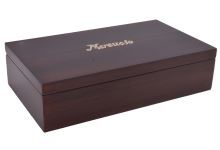 Mercucio Dárkový Set Hnědý Pánská Peněženka A Pánský Opasek (2)